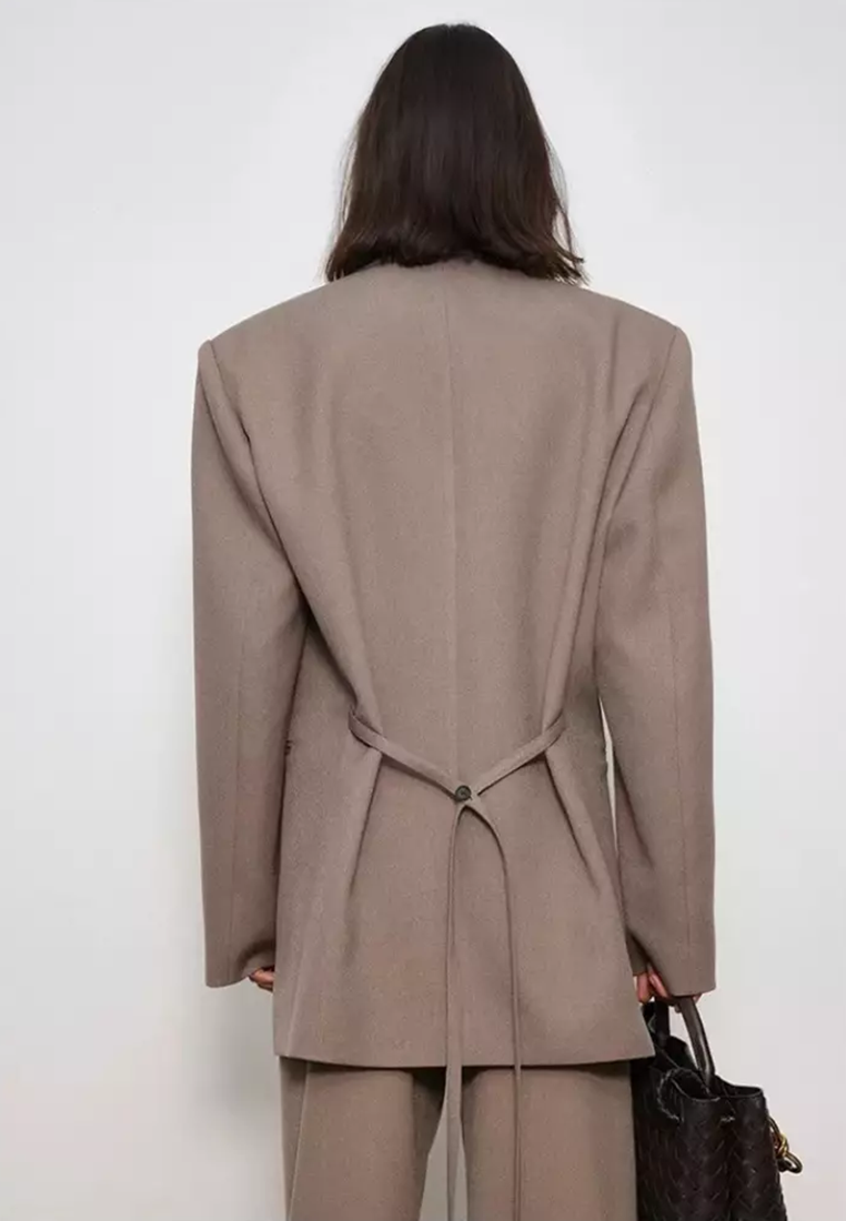 Boutique new Maillard twill suit trousers suit K102301BW