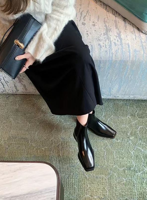 New Classic Leather Women Boots K122303