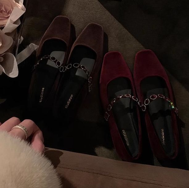 New Retro Mary-Jane Shoes K122306