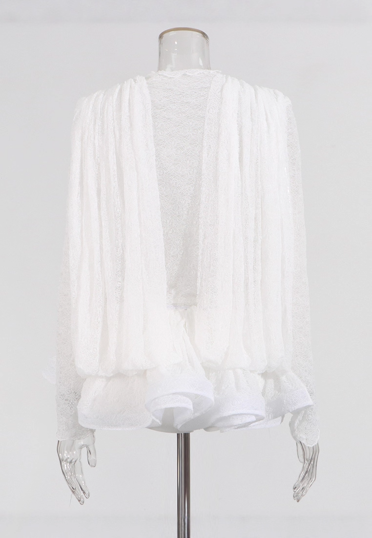 French-style long-sleeved short dress K25120303