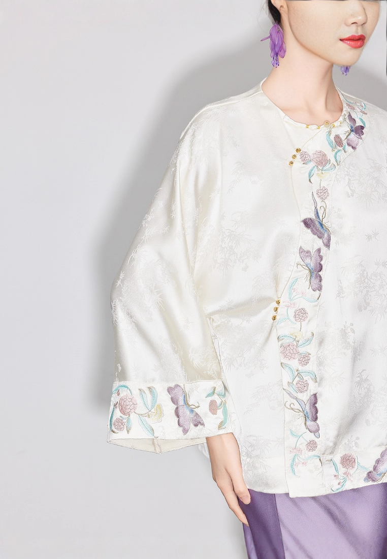 New Chinese Ladies' Round Neck Top CA20251215KI