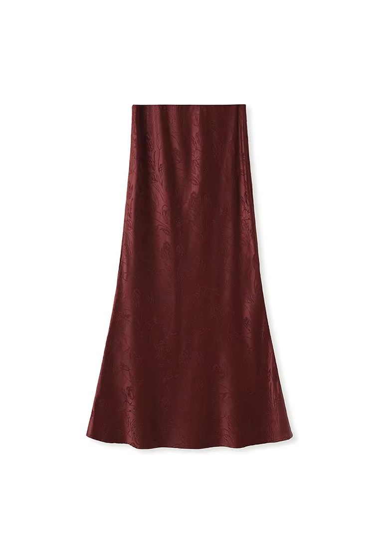 New Chinese Retro Embroidered Sequin Loose Top and Skirt Set CA2025121519BW