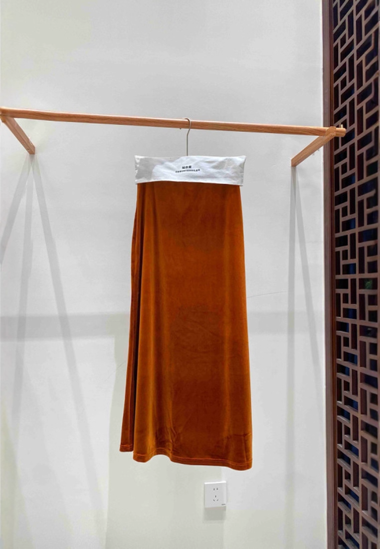 Vintage Slim-fit Midi Maxi Skirt CA2025121501PU