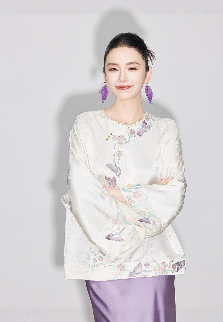 New Chinese Ladies' Round Neck Top CA20251215KI