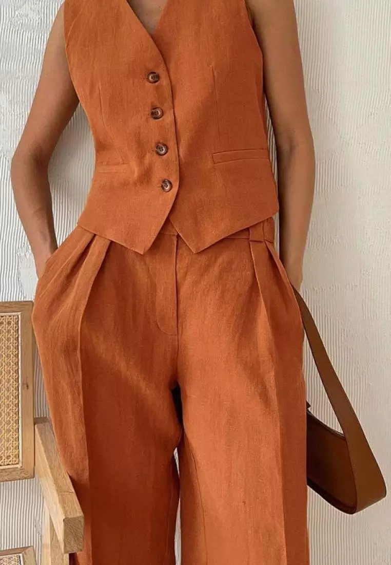 2024 fashionable new style vest and casual pants two-piece suit K052102BE