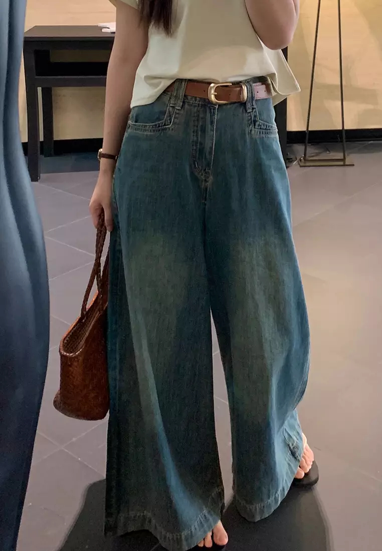 2024 Fashion Retro Straight Jeans K070901