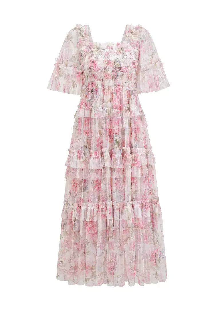 2024 New Round Neck Long Skirt Skirt Slim Fit CA24031930BE