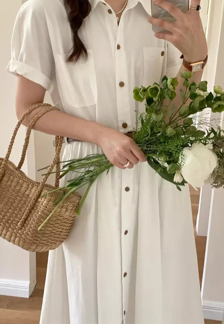 New 2024 minimalist temperament dress CA24041052BE