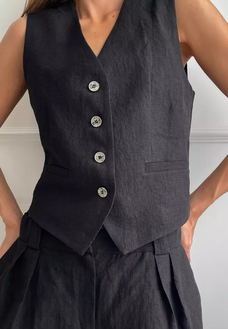 2024 fashionable new style vest and casual pants two-piece suit K052102BE