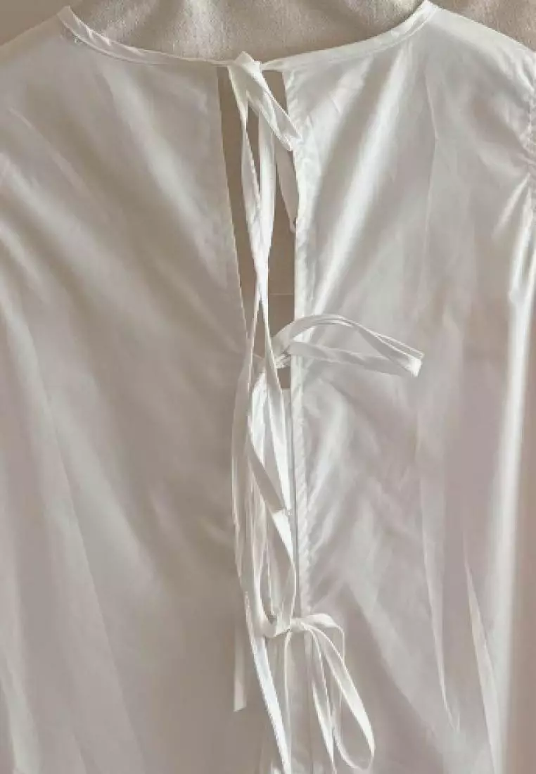 French style simple round neck vest dress K061302W