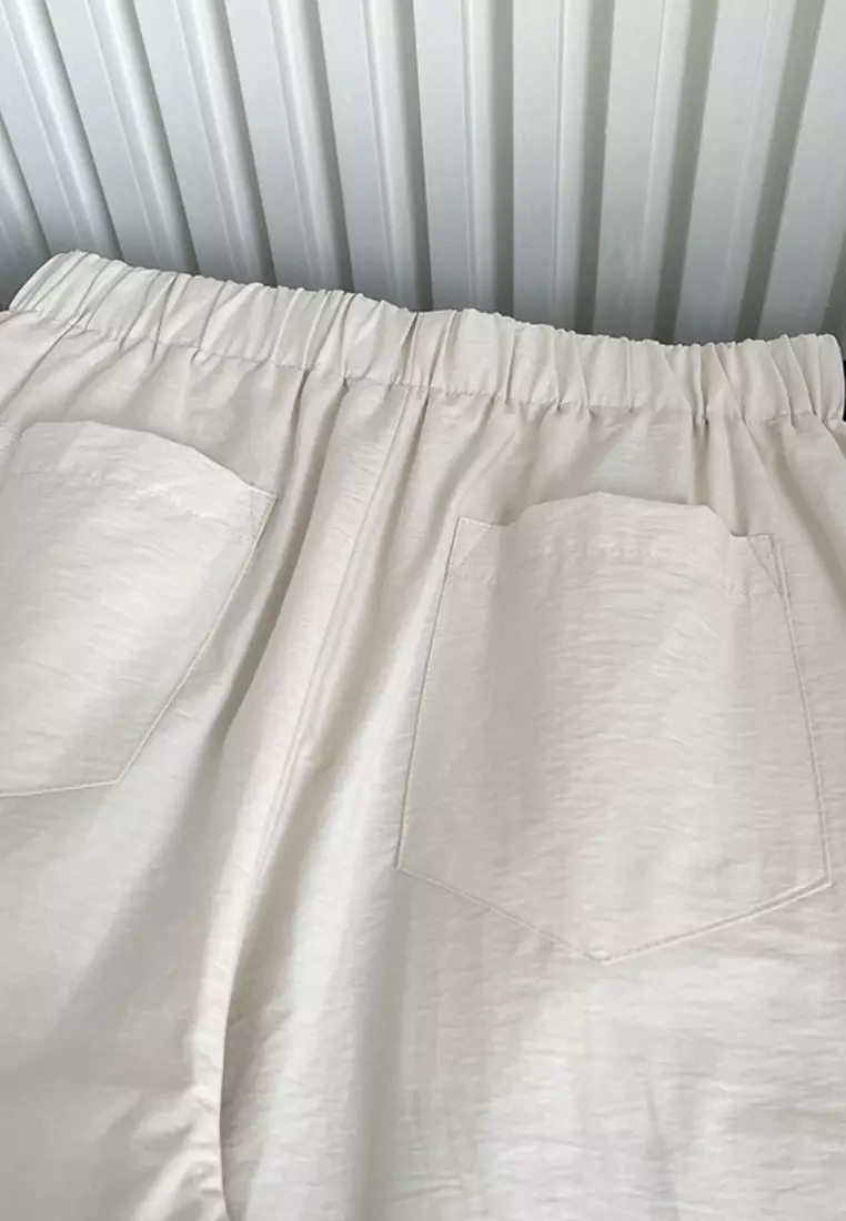 2024 New High Waist Straight Nine-Point Pants Straight Leg Trousers K070902BL