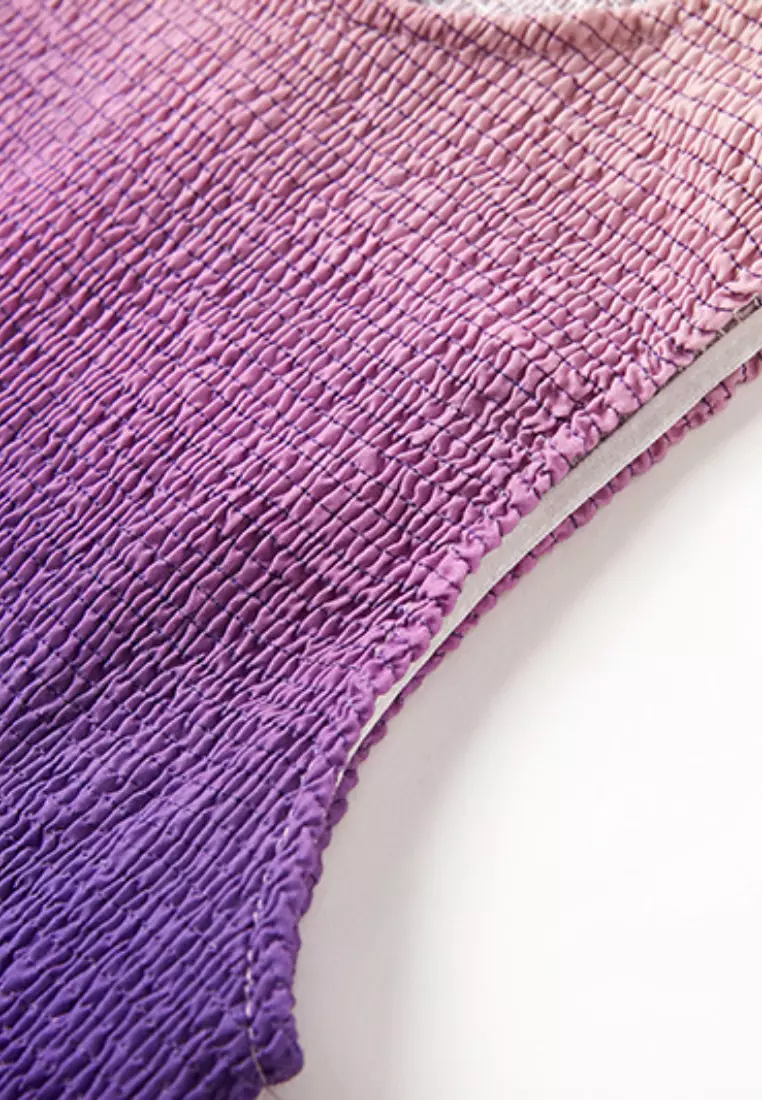 2024 new sweet gradient stretch vest dress K071705