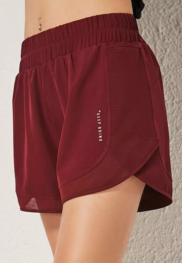 Loose Cutting Sports Shorts A081015RD