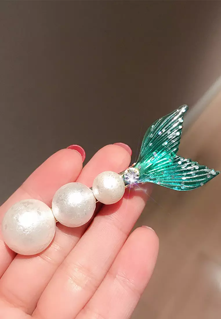 Fishtail Bubbles Clip CA030201GR