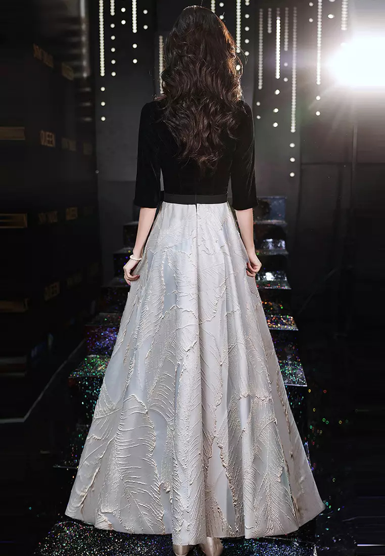 Fashionable and elegant evening dress long dress CA092606