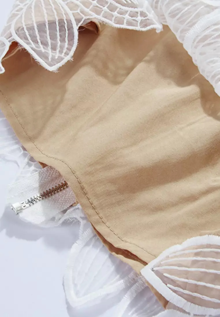 New Elegant lace long sleeve dress K100301