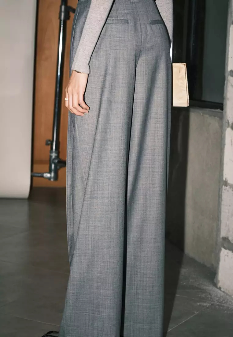 2024 new style minimalist style trousers suit K091611GR