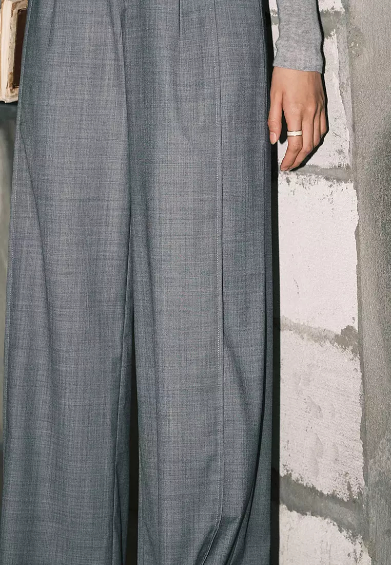 2024 new style minimalist style trousers suit K091611GR