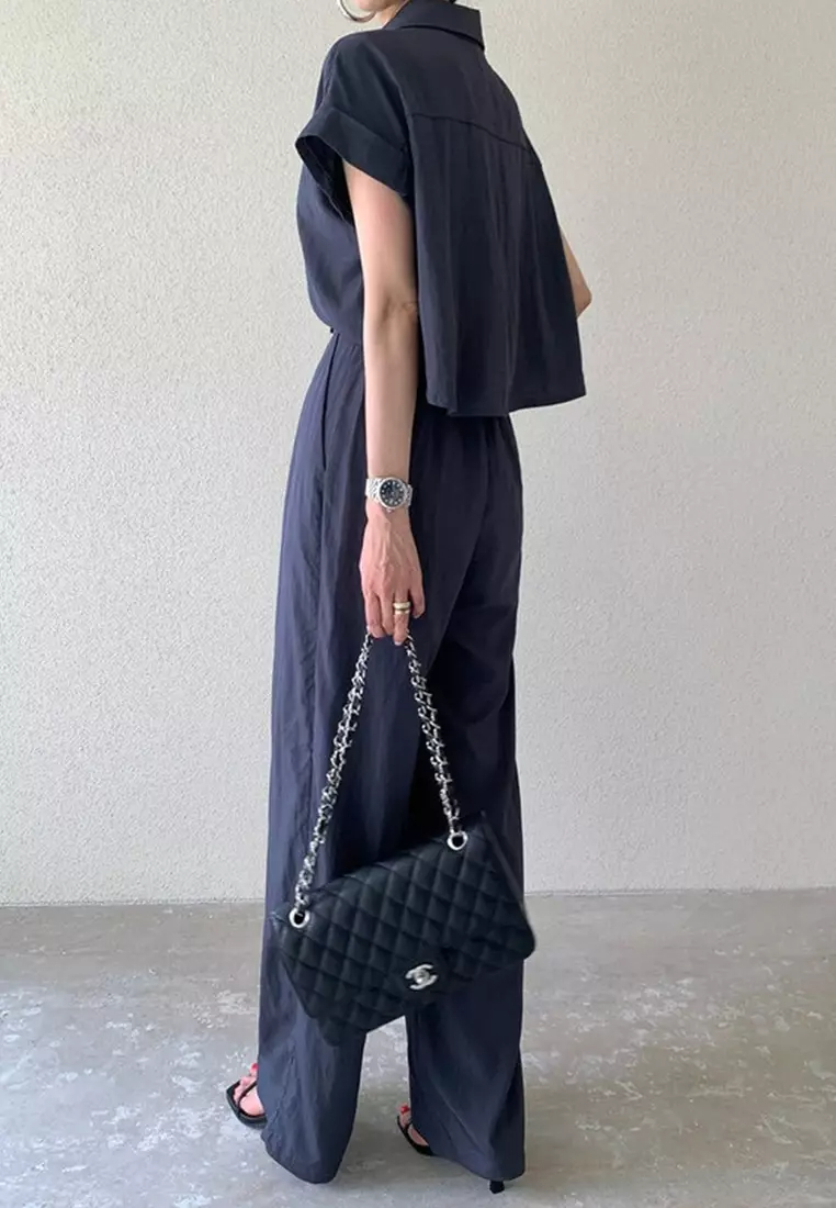 New French haute couture style short sleeved shirt for summer 2024 CA24061108BE