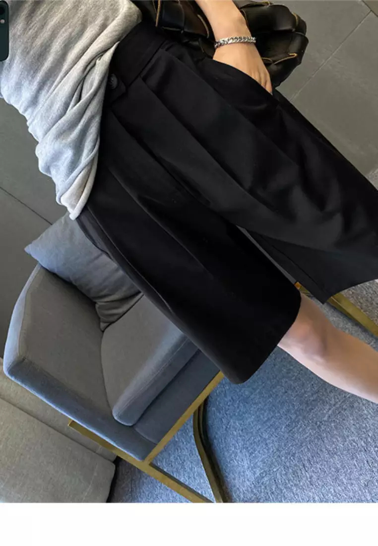 2024 new casual tailoring women's short trousers K070907GY