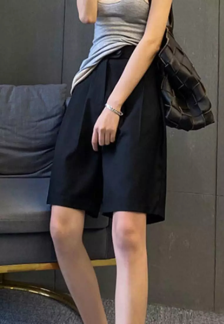 2024 new casual tailoring women's short trousers K070907GY