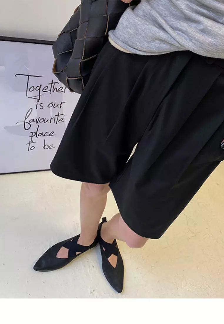 2024 new casual tailoring women's short trousers K070907GY