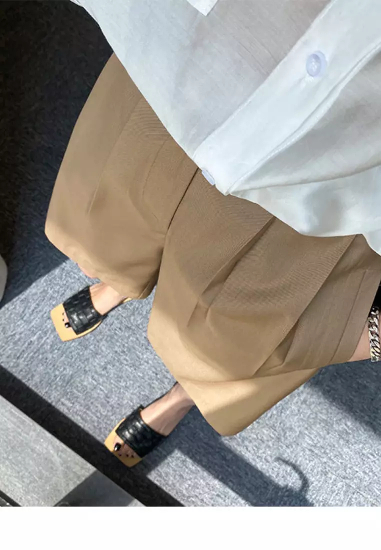 2024 new casual tailoring women's short trousers K070907GY