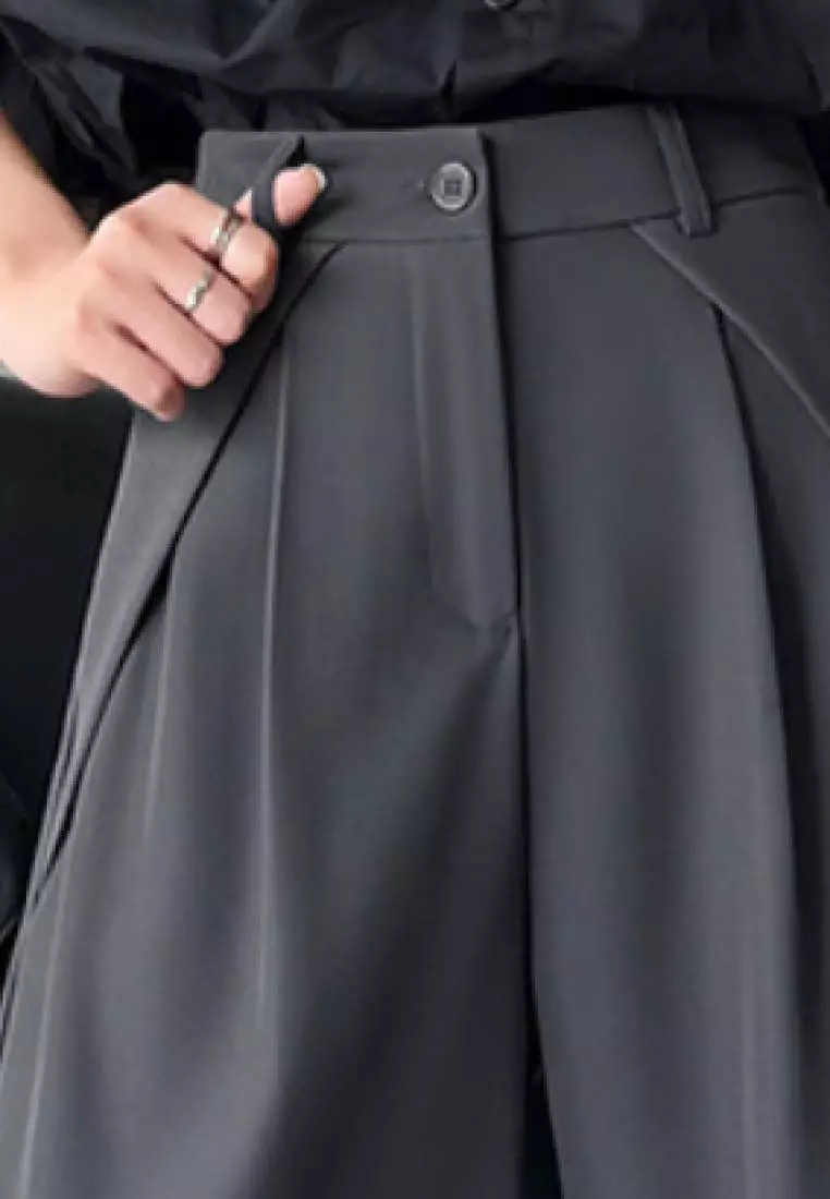 2024 new casual tailoring women's short trousers K070908BK