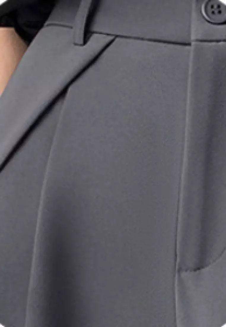 2024 new casual tailoring women's short trousers K070908BK