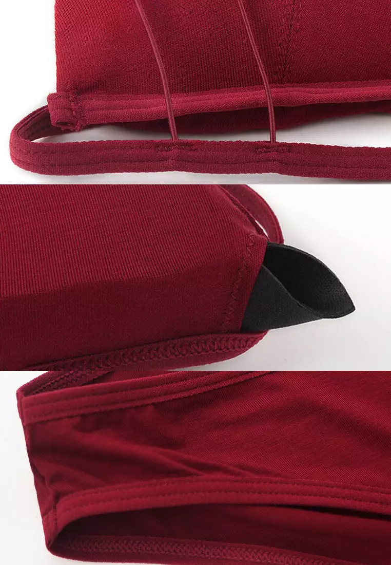 2024 Superfine Girl Underwear Thin Cotton Triangle Bra CA24042903RD