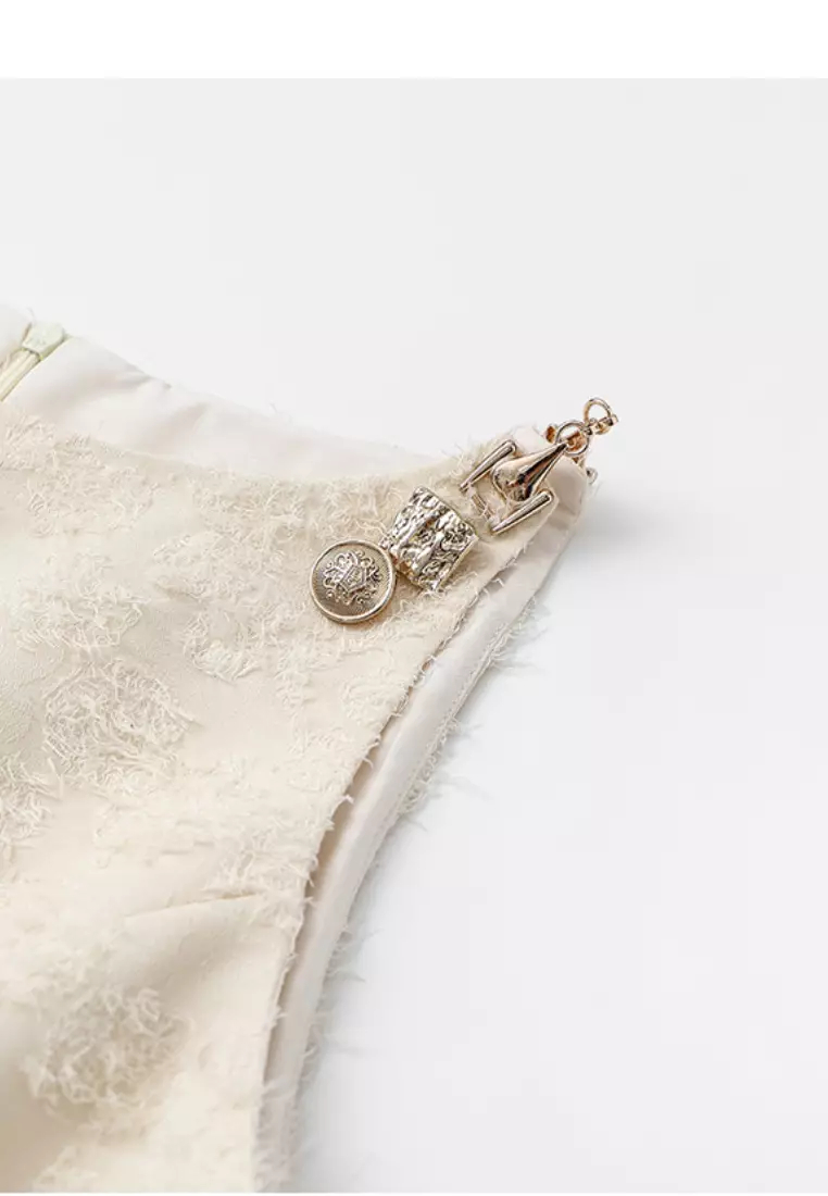 Fashion new style fringed fabric vest dress K061709