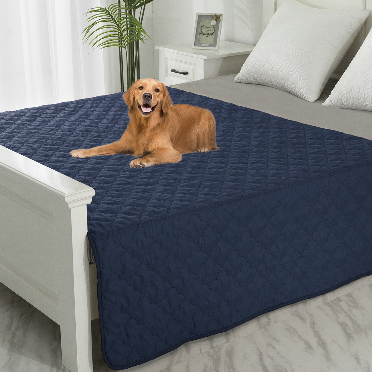 Dog Bed Covers Dog Rugs Pet Pads Puppy Pads Washable Pee Pads for Dog Blankets for Couch Protection Super Soft Pet Bed Covers for Dog Training Pads 1 Piece