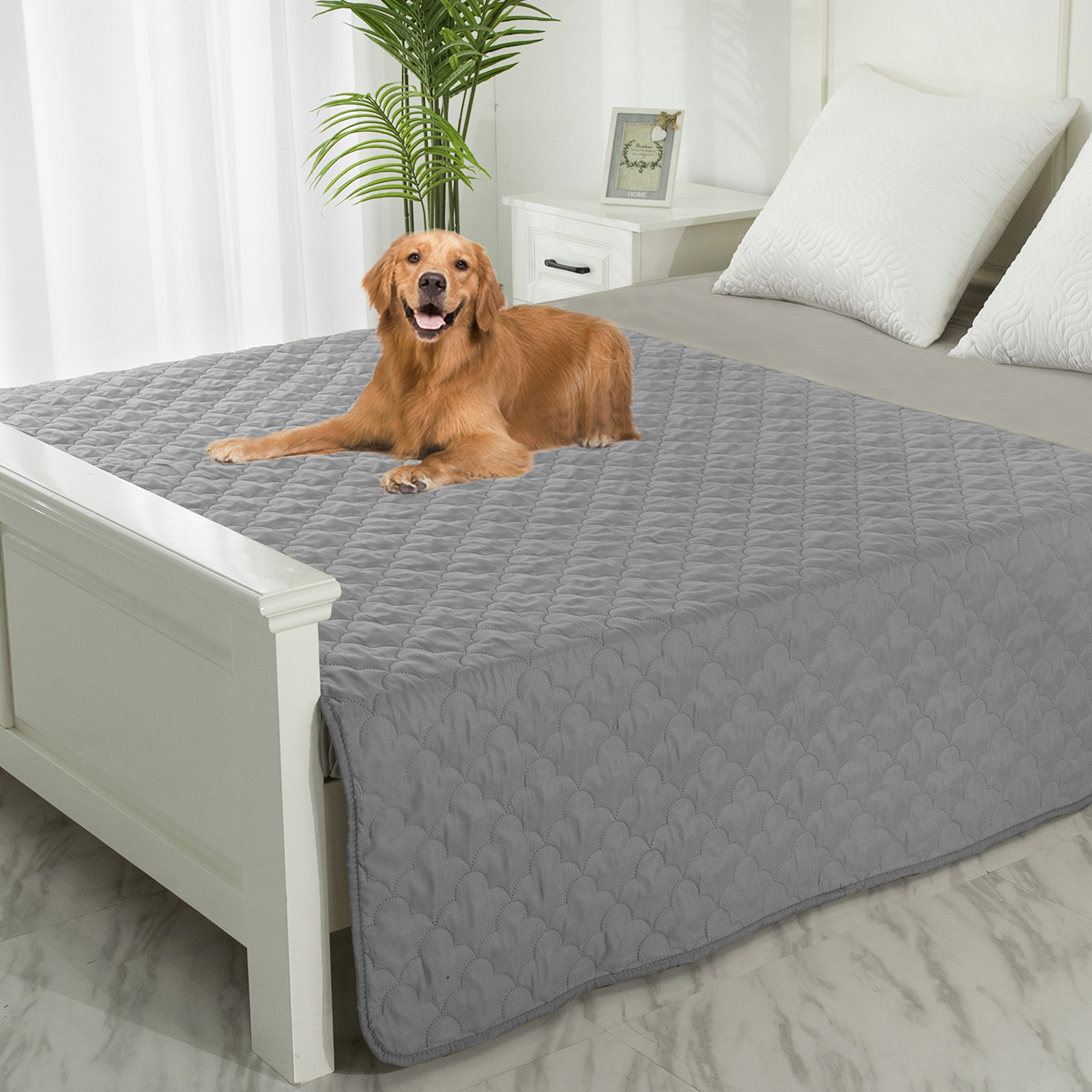 Dog Bed Covers Dog Rugs Pet Pads Puppy Pads Washable Pee Pads for Dog Blankets for Couch Protection Super Soft Pet Bed Covers for Dog Training Pads 1 Piece