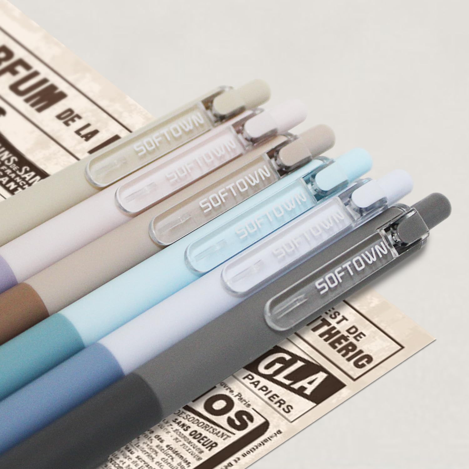 Retractable Ballpoint Pens Black Ink 0.7mm Pens Writing Pen Office Fine Ball Point Pen for Journaling