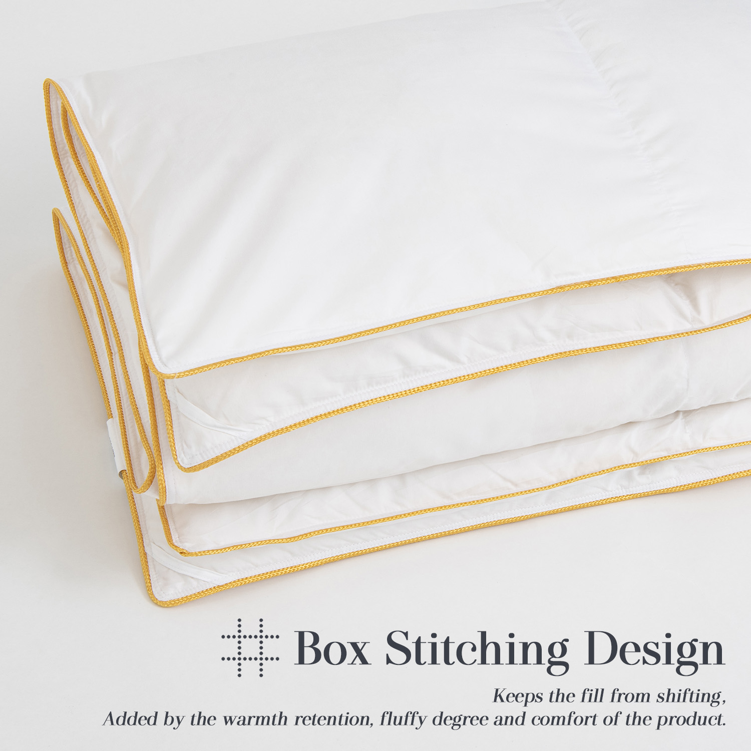 Bedding Duvet Cover Set Cotton Breathable Durable Soft Comfy，White Down Alternative Twin Comforter - Bedding for Kids, Teens, and Adults