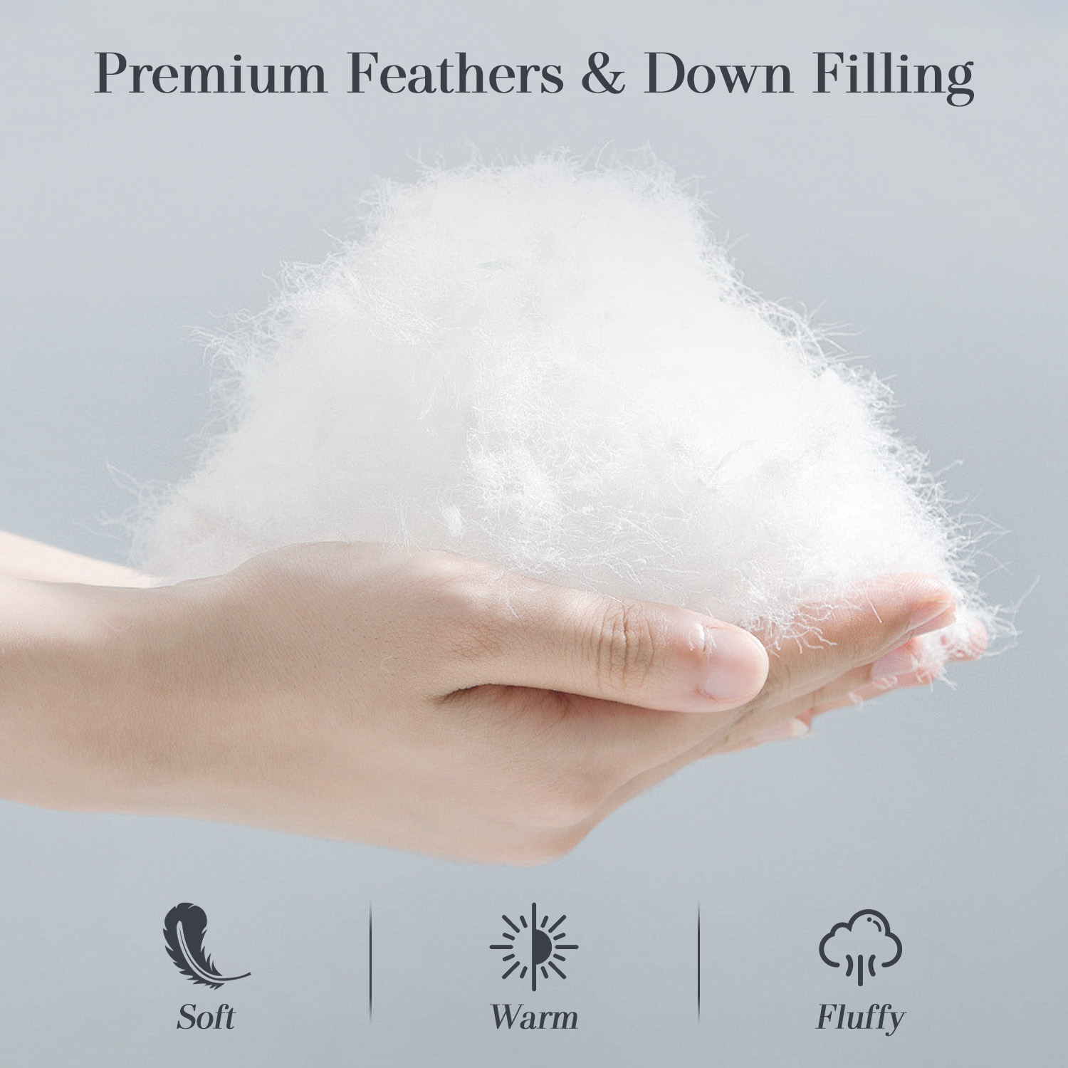 Bedding Duvet Cover Set Cotton Breathable Durable Soft Comfy，White Down Alternative Twin Comforter - Bedding for Kids, Teens, and Adults