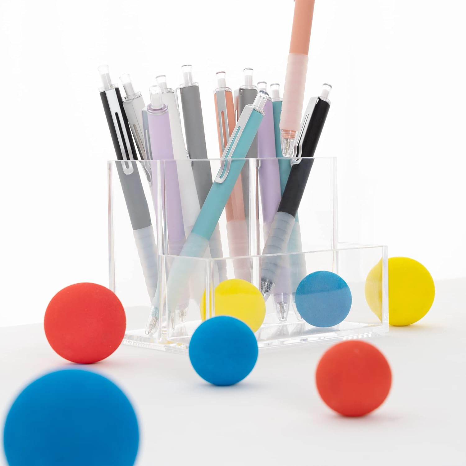 Ballpoint Pens Black Retractable Ink Writing Pen Office 0.7mm Ball Point Pen for Journaling