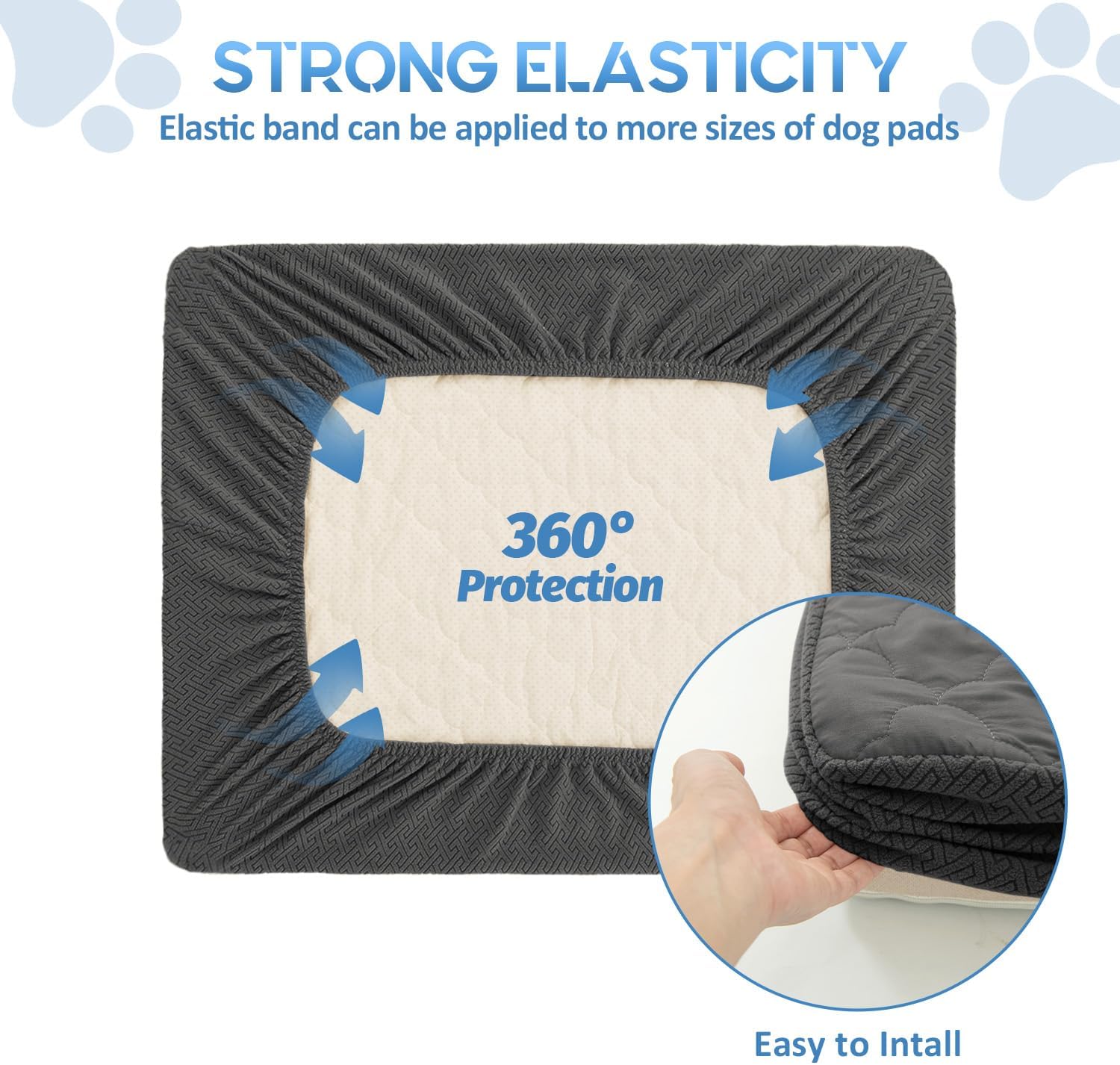 Dog Bed Covers Replacement Washable Waterproof Pet Puppy Bed Cover for Dog