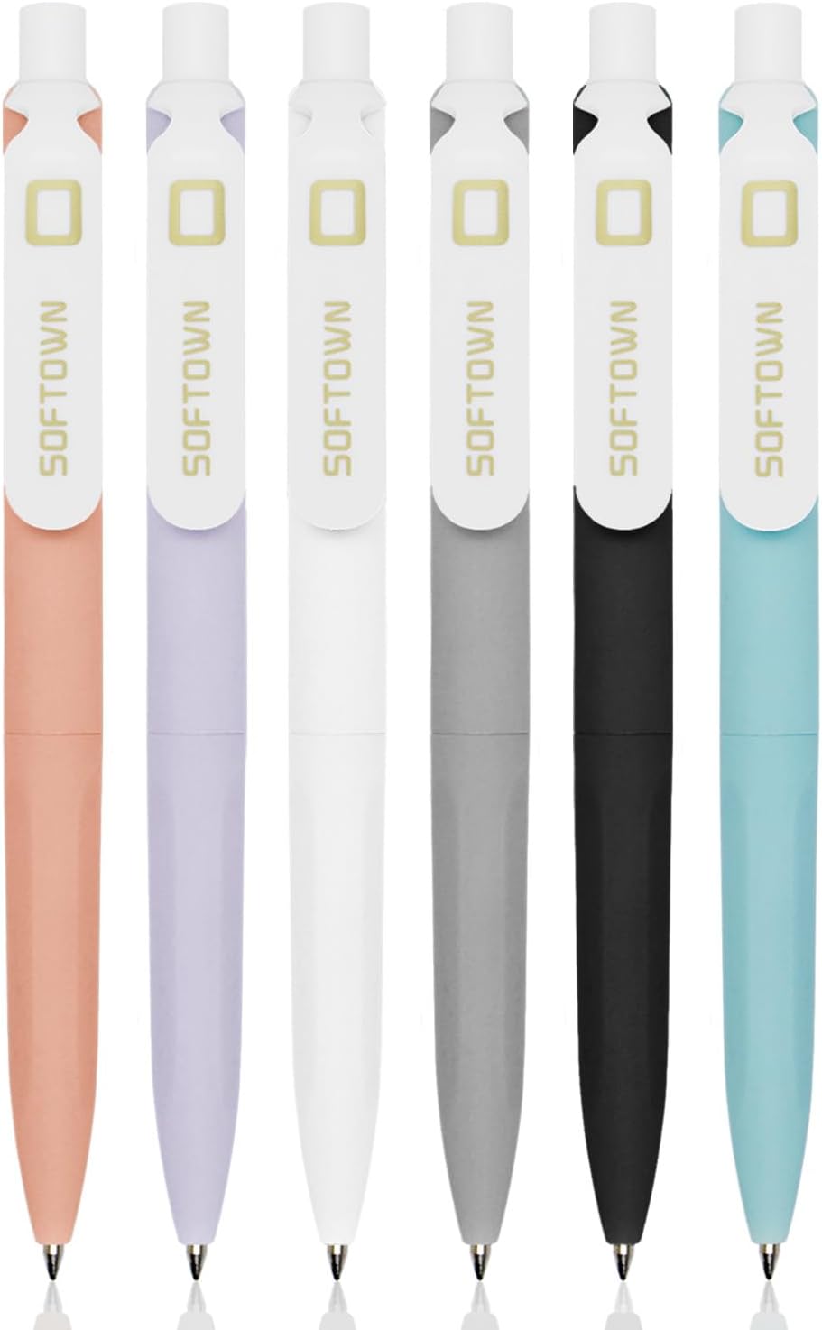 Ballpoint Pens 0.7mm Pens Black Ink Retractable Writing Pen Office Fine Ball Point Pen for Journaling