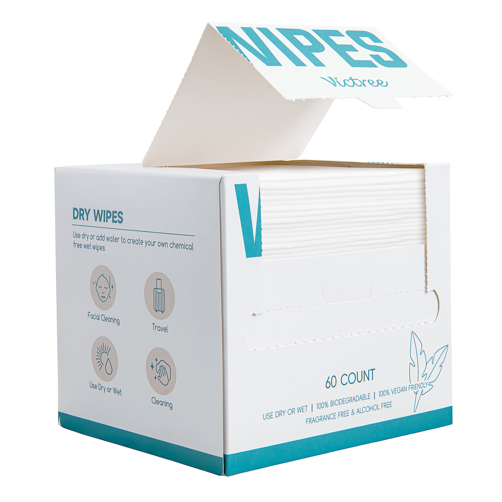 Disposable Face Towel Large Dry Face Wipes Extra Thick Soft Clean Facial Towels Remover Dry Wipes Makeup for Sensitive Skin, Facial Cleansing, Nursing, Travel