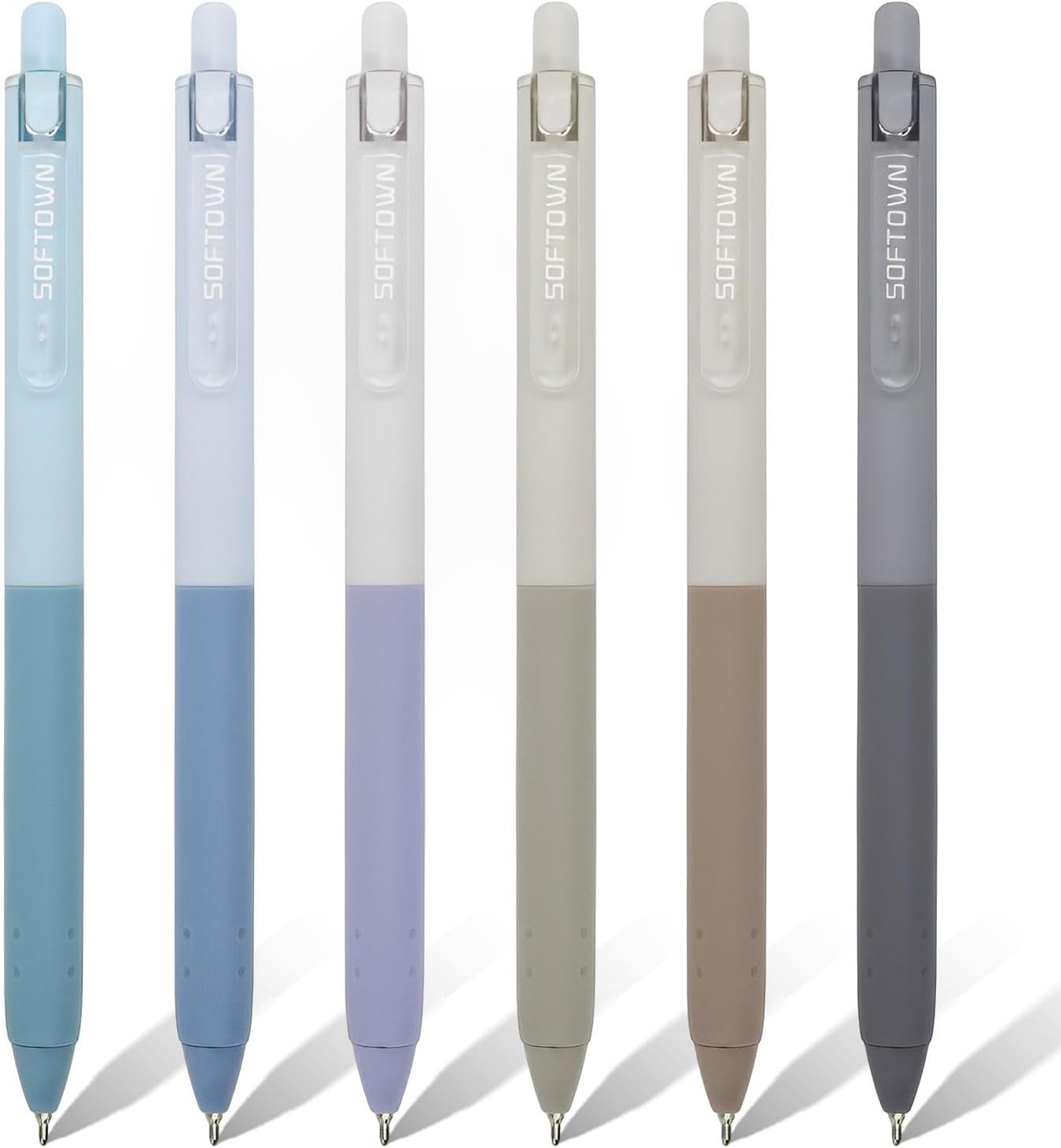 Retractable Ballpoint Pens Black Ink 0.7mm Pens Writing Pen Office Fine Ball Point Pen for Journaling