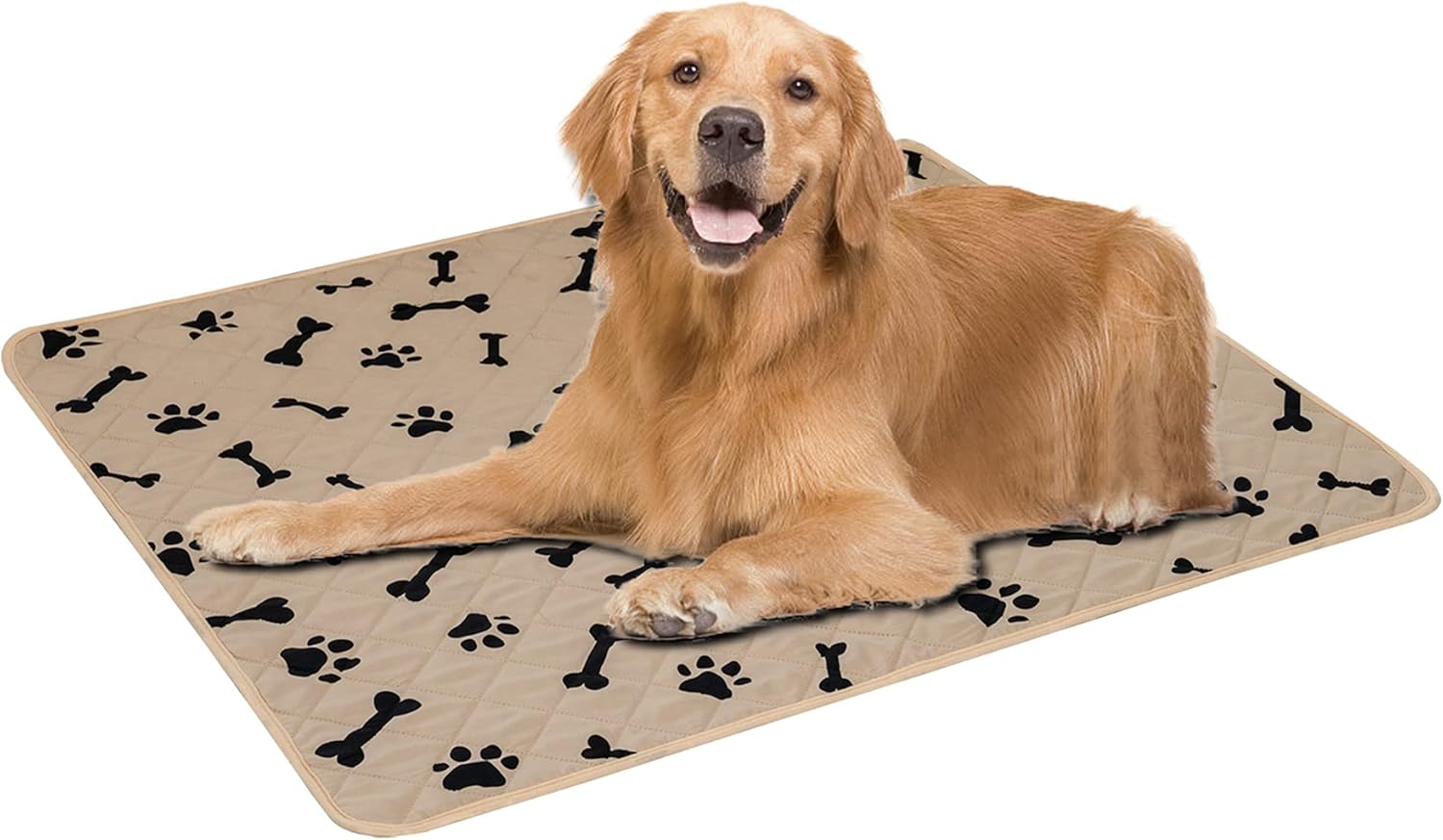 宠物尿垫为小型狗训练可洗的小狗垫防滑可重复使用的防水狗箱垫宠物地毯