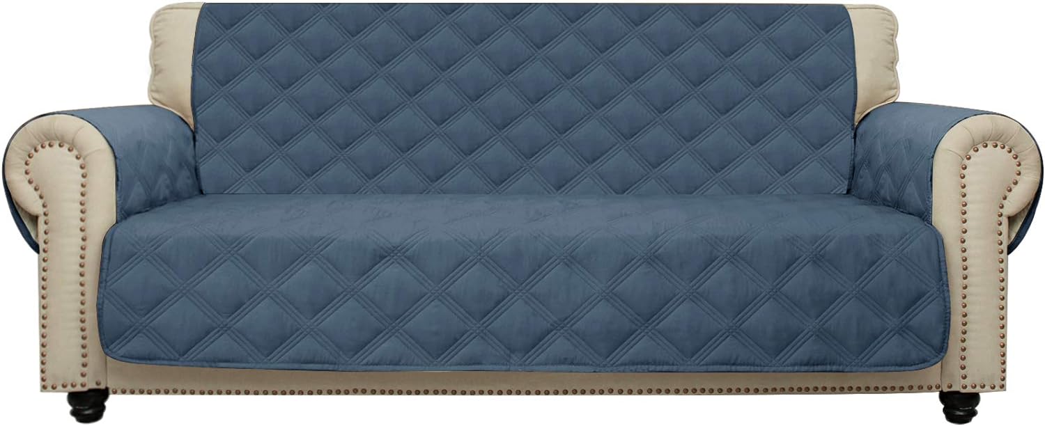 Recliner Chair Covers Waterproof with Non-Slip Furniture Protector Sofa Slipcover for Children, Sofa Covers for Dogs