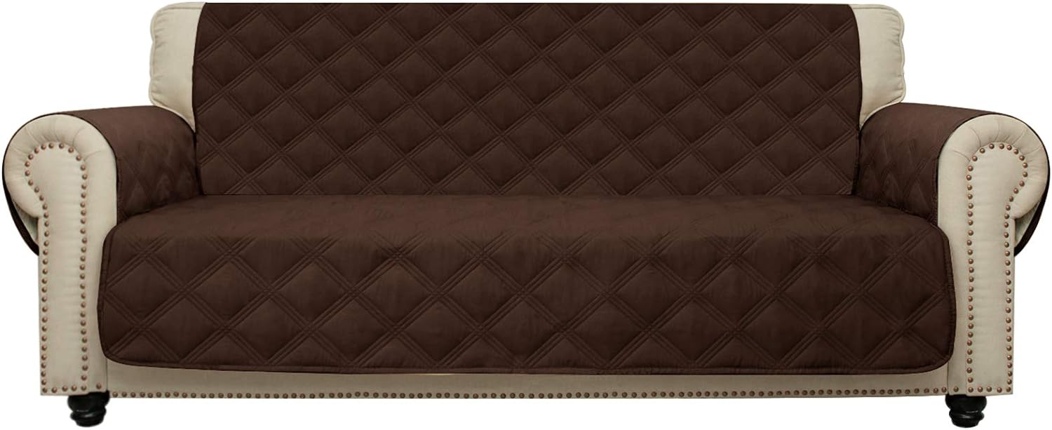 Recliner Chair Covers Waterproof with Non-Slip Furniture Protector Sofa Slipcover for Children, Sofa Covers for Dogs