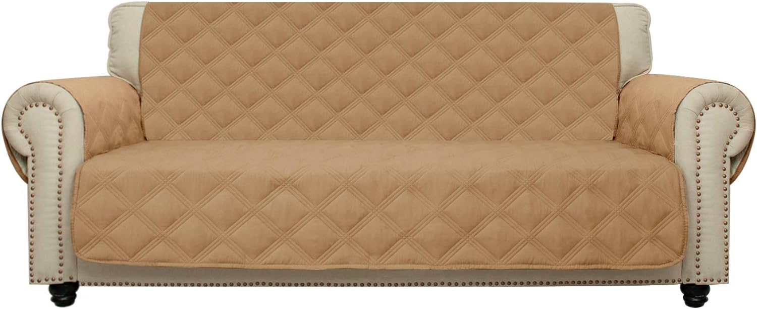 Recliner Chair Covers Waterproof with Non-Slip Furniture Protector Sofa Slipcover for Children, Sofa Covers for Dogs