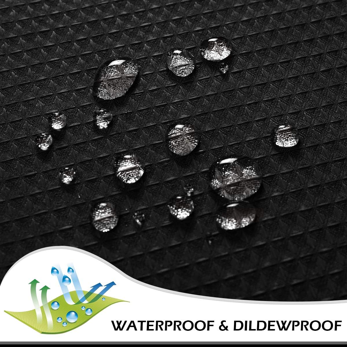 Bathroom Shower Curtains Waffle Waterproof Shower Curtains Farmhouse Modern Rectangle Textured Bathroom Shower Curtains with Hooks Decorative Shower Room