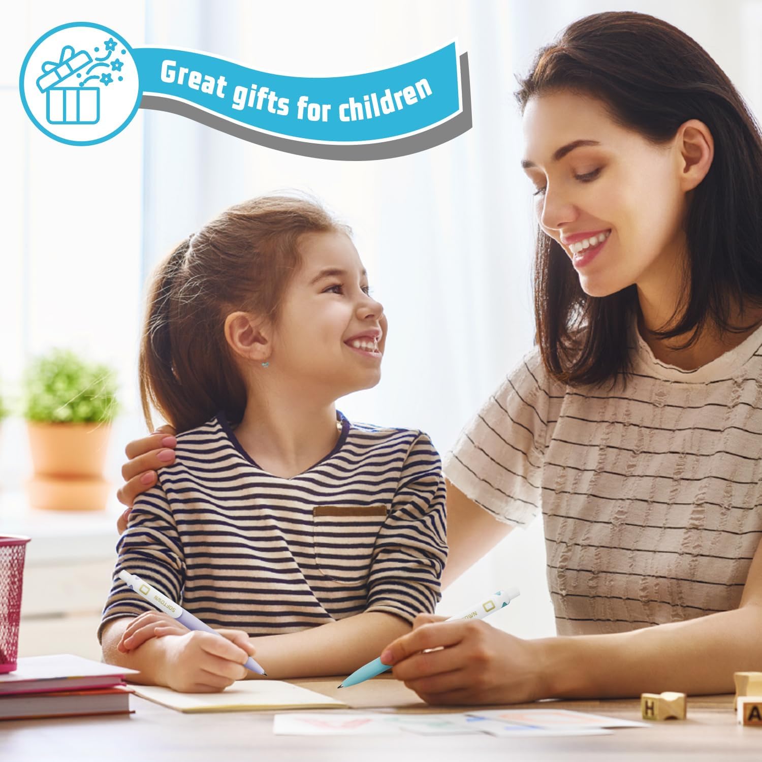 Ballpoint Pens 0.7mm Pens Black Ink Retractable Writing Pen Office Fine Ball Point Pen for Journaling