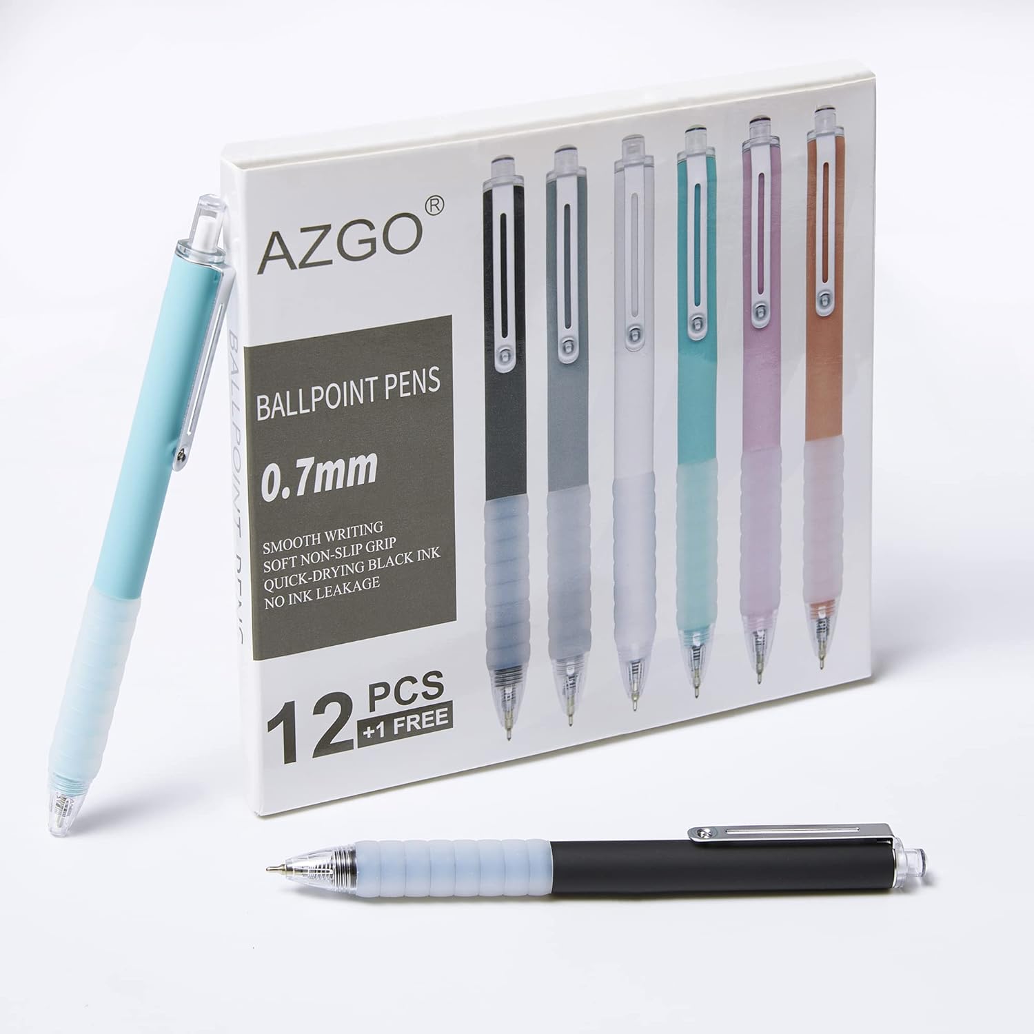 Ballpoint Pens Black Ink Retractable Pen Ball Point Pen for Journaling Writing Office Pen