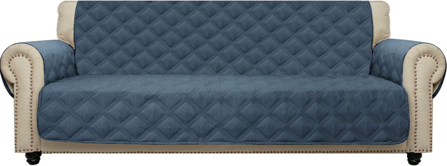 Recliner Chair Covers Waterproof with Non-Slip Furniture Protector Sofa Slipcover for Children, Sofa Covers for Dogs