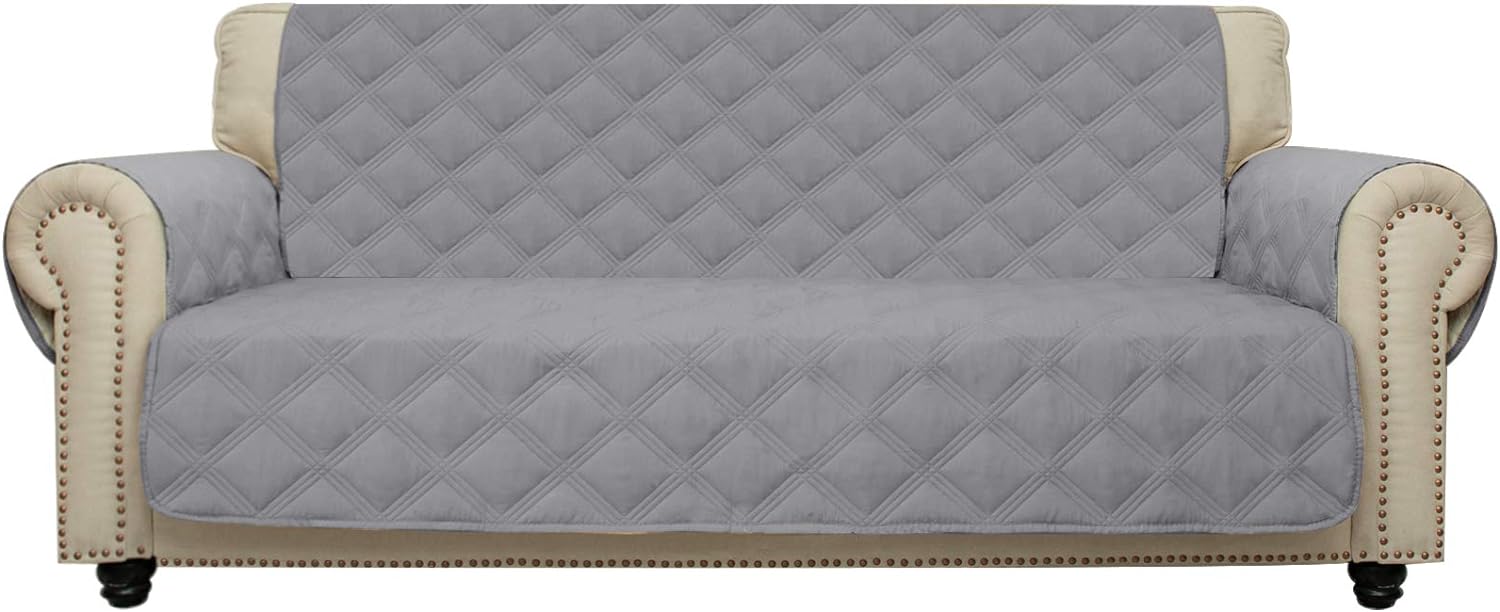 Recliner Chair Covers Waterproof with Non-Slip Furniture Protector Sofa Slipcover for Children, Sofa Covers for Dogs